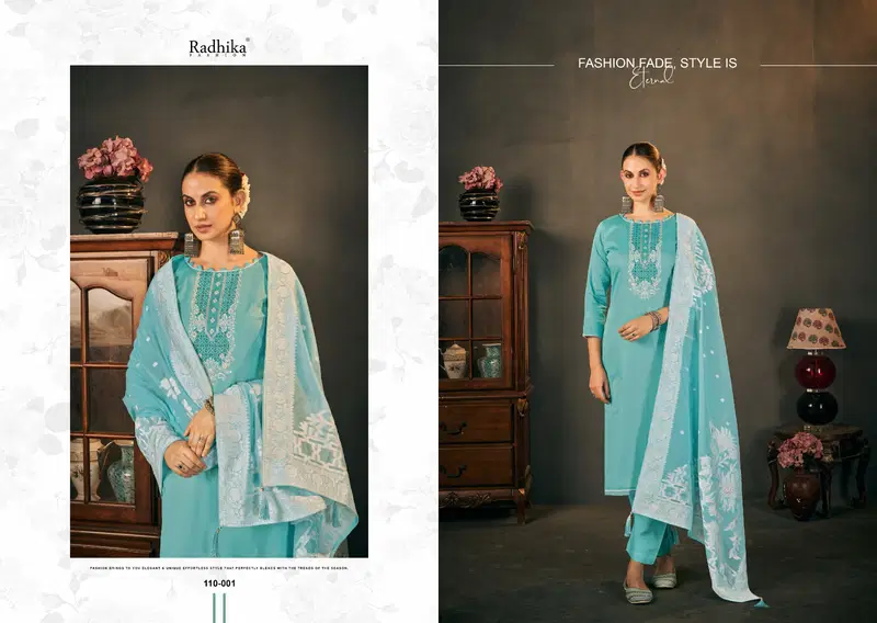 Cycle Vol 4 By Radhika Azara Jam Cotton Dress Material Suppliers In India